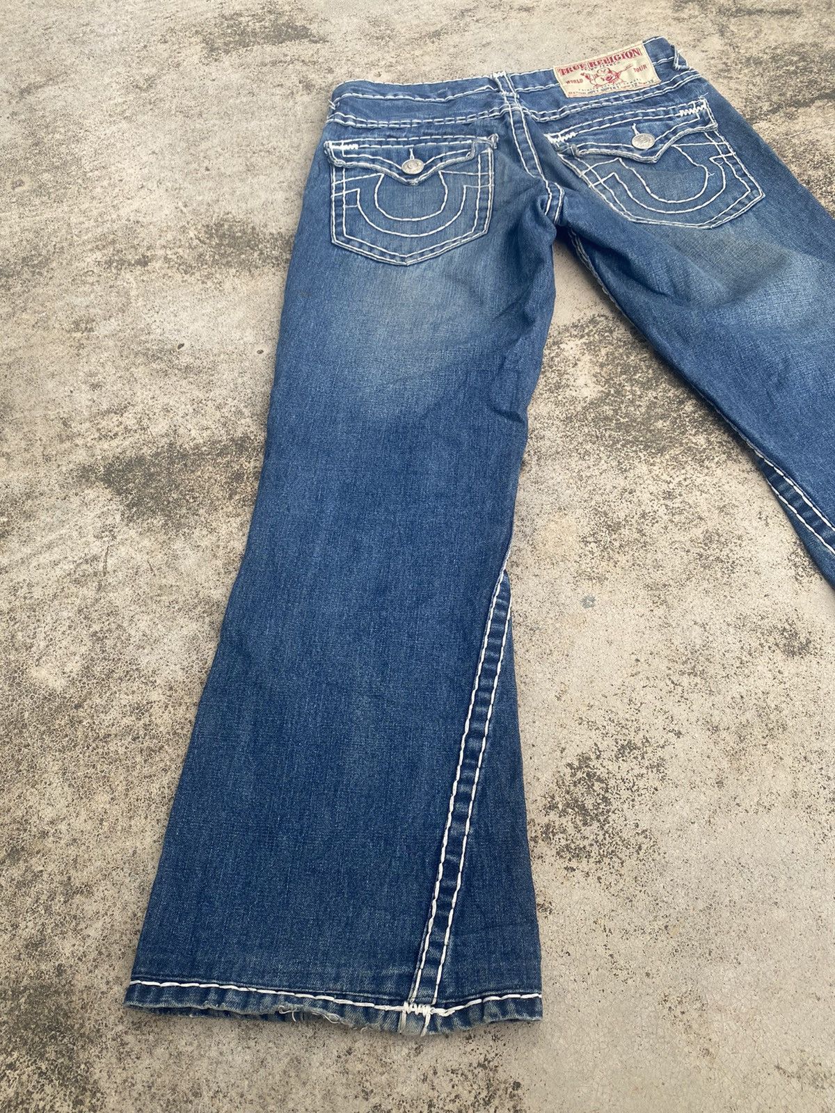 If Six Was Nine × Japanese Brand × True Religion Flare Jeans True Rerigion Size US 33 - 14 Thumbnail
