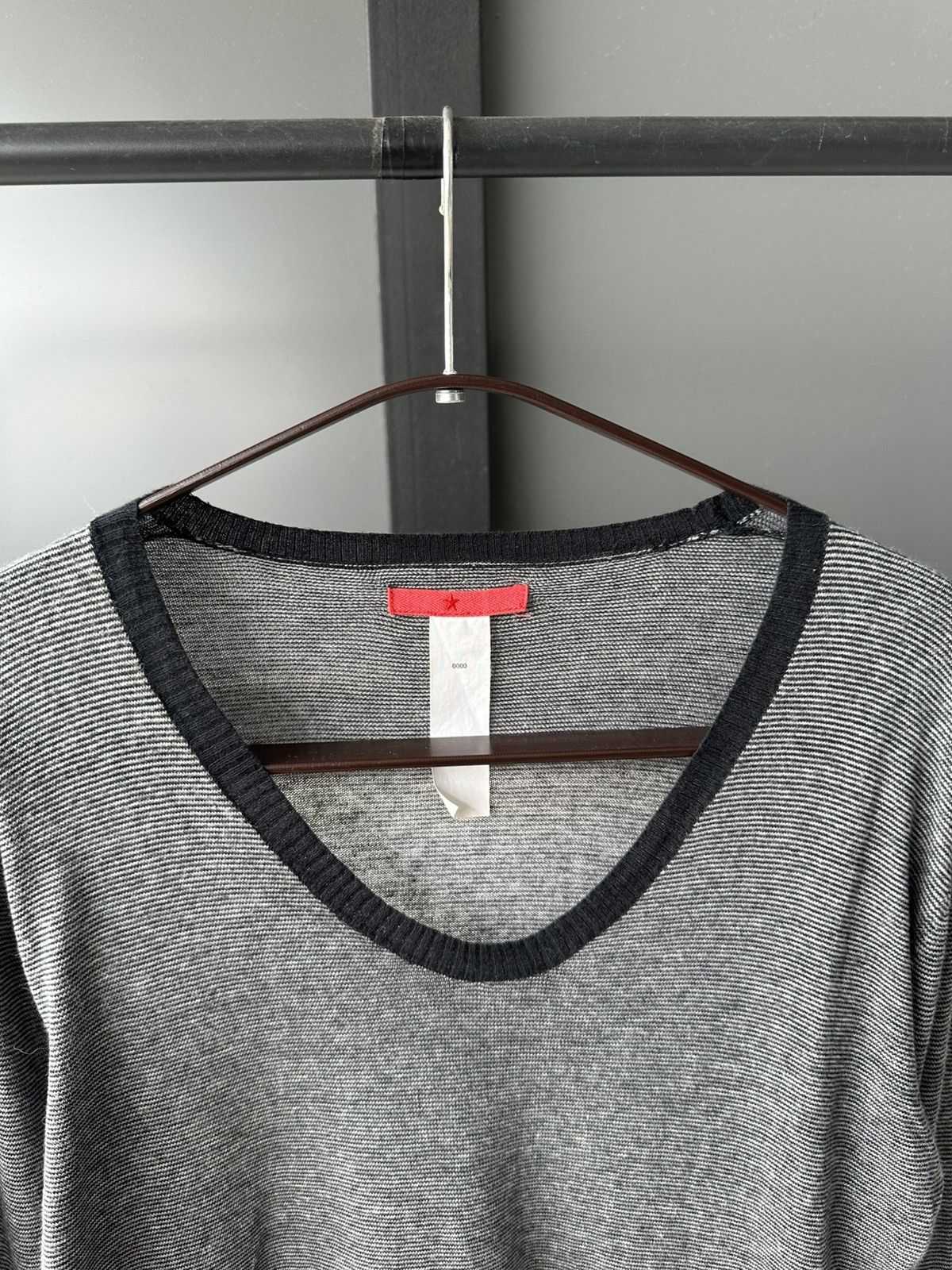 0 0000 by Shimamura cotton blend knitted long sleeve Size US M / EU 48-50 / 2 - 3 Thumbnail