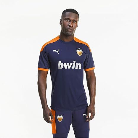 Puma 🇪🇸 2019 Valencia CF Puma Bwin Training Soccer Jersey Rare Size US S / EU 44-46 / 1 - 2 Thumbnail