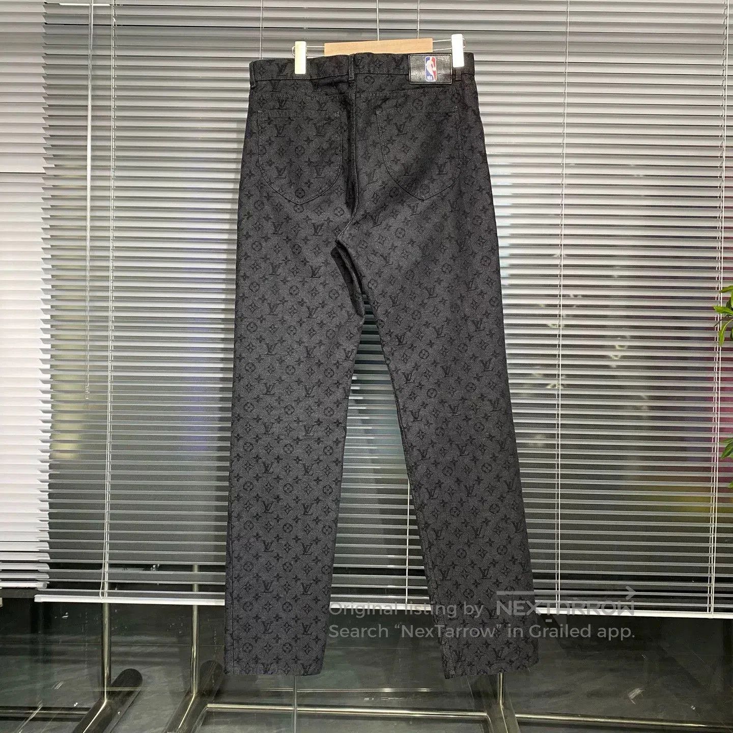Louis Vuitton LV NBA Collaboration Monogram Full Print Straight. Size US 31 - 2 Thumbnail