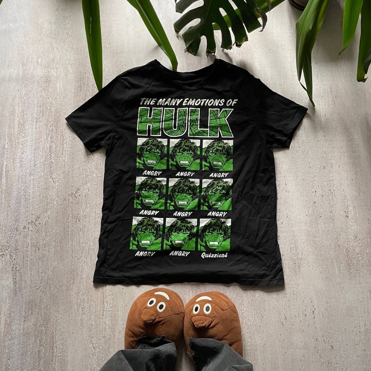 Marvel Comics × Vintage VINTAGE Y2K HULK AMAZING RARE HUMOR T SHIRT Size US L / EU 52-54 / 3 - 1 Thumbnail
