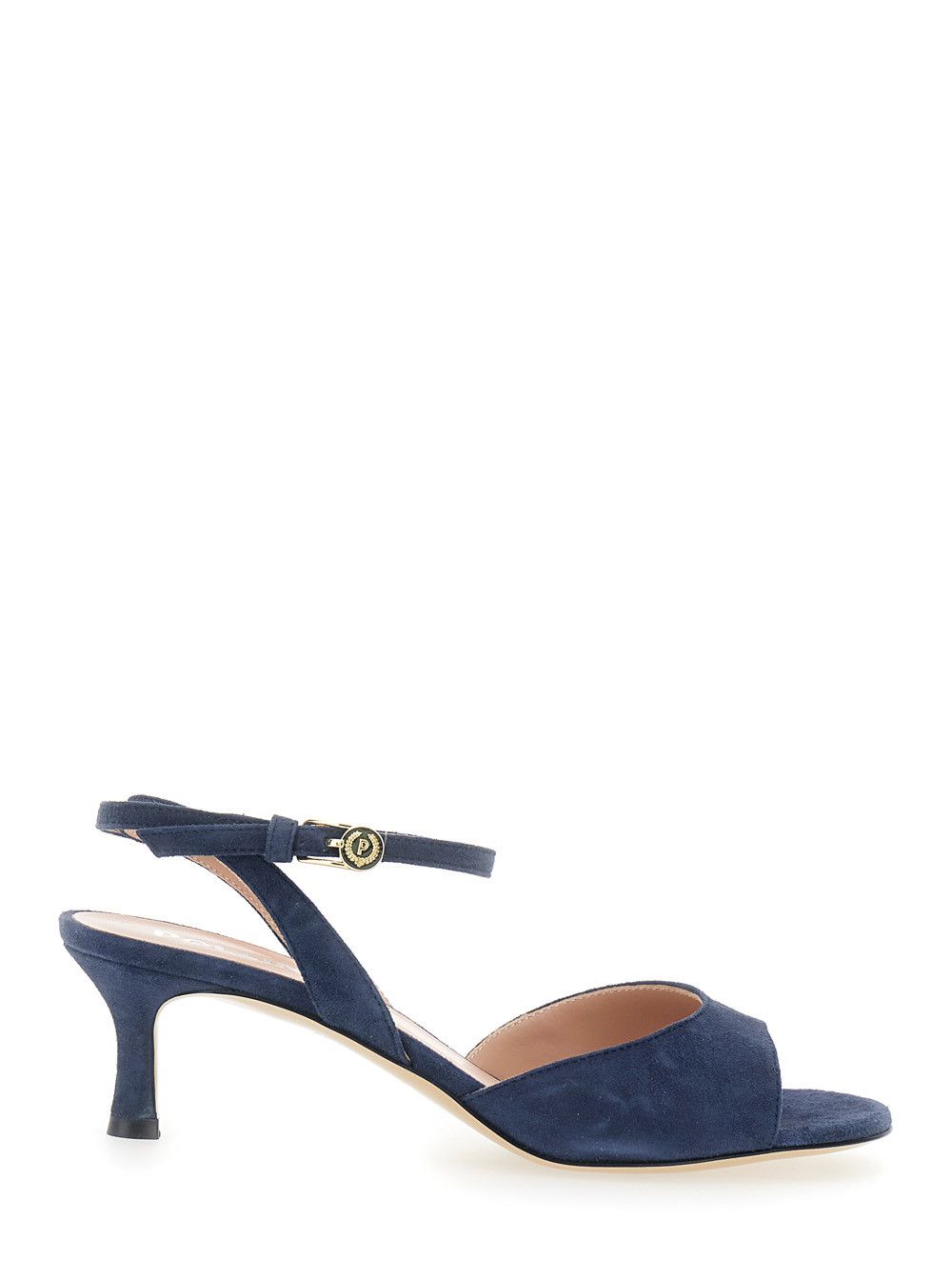 Pollini HEELES Heeled Sandals with Blue Leather Straps for Women Size US 8.5 / IT 38.5 - 1 Thumbnail