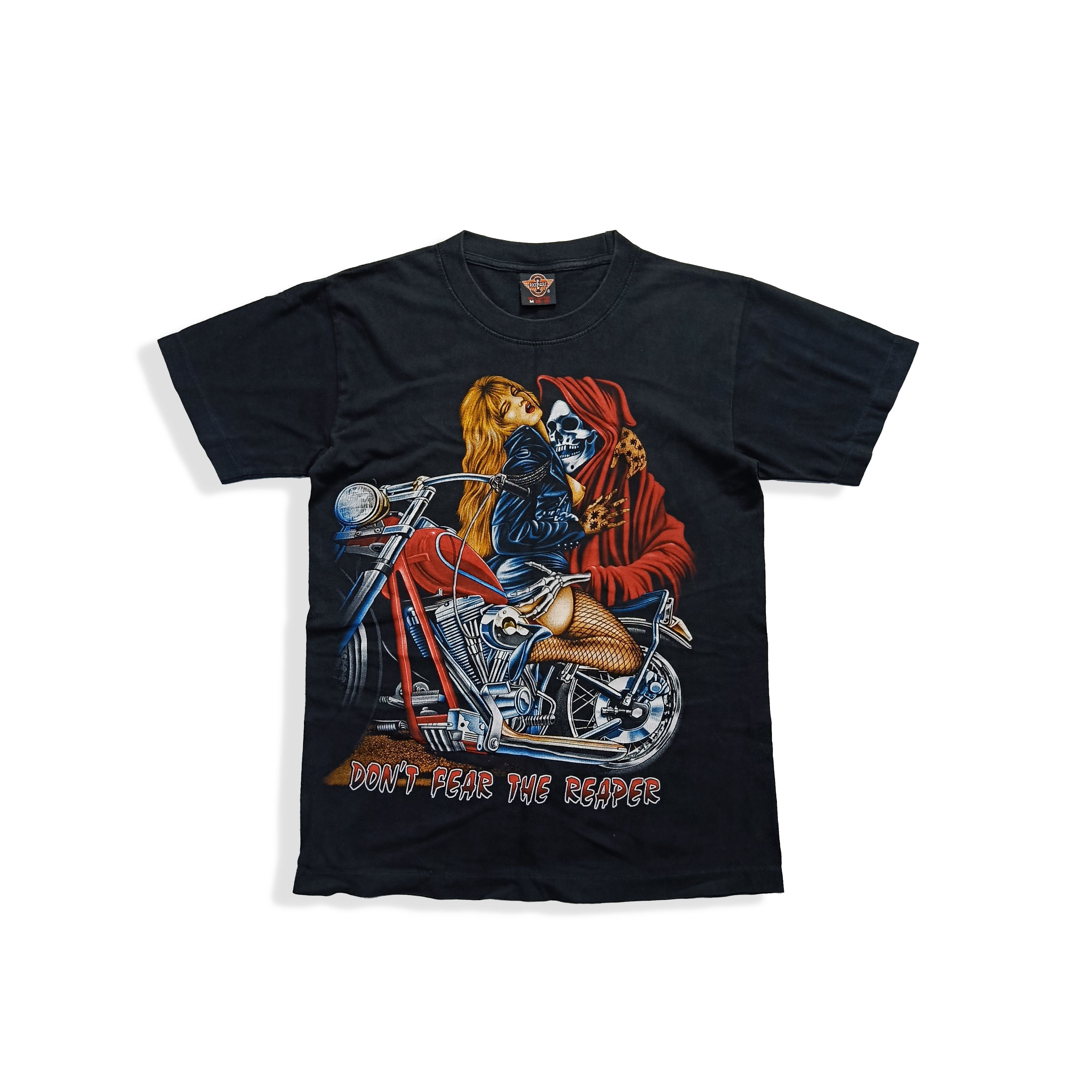 Vintage Vintage Rock Eagle “Do Not Fear the Reaper” Biker Tee Size US M / EU 48-50 / 2 - 1 Thumbnail