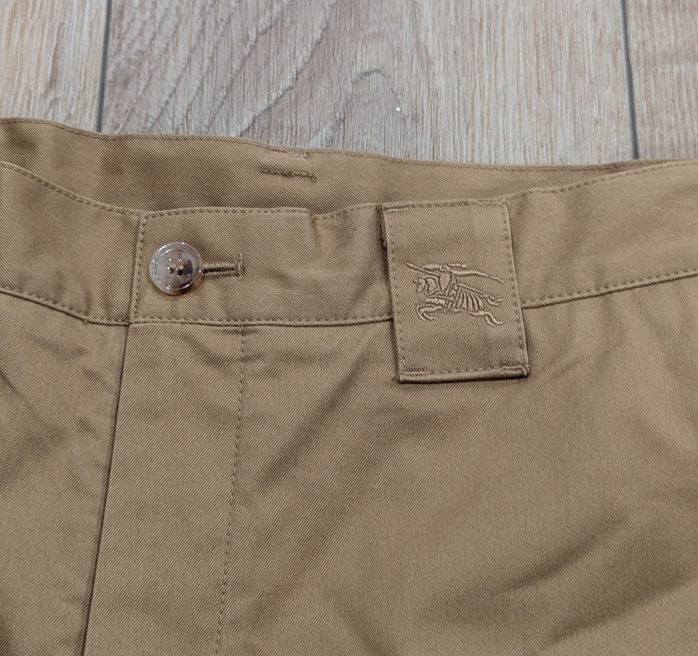 Burberry Burberry "Denton" Cotton Cargo Pants Camel 50 US 34 Size US 34 / EU 50 - 3 Thumbnail