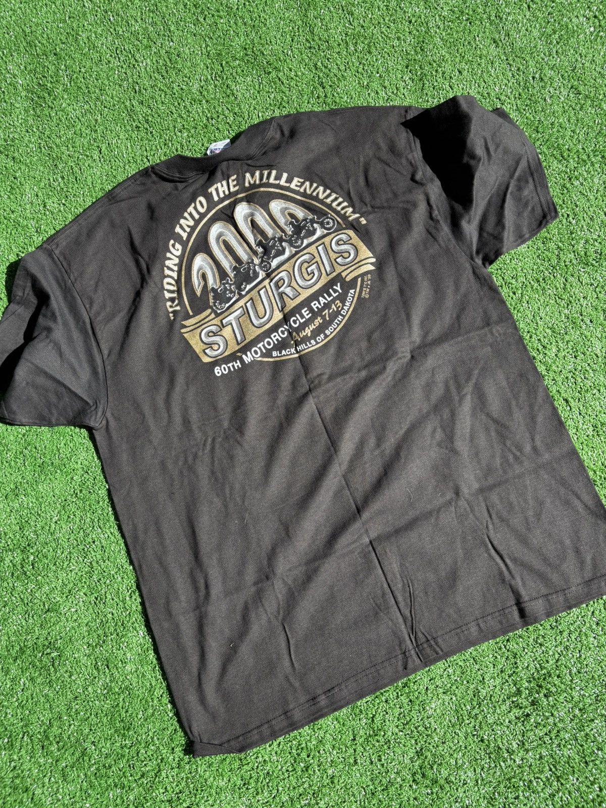 Hanes × Vintage Vintage Biker Week tee y2k Size US XL / EU 56 / 4 - 3 Thumbnail