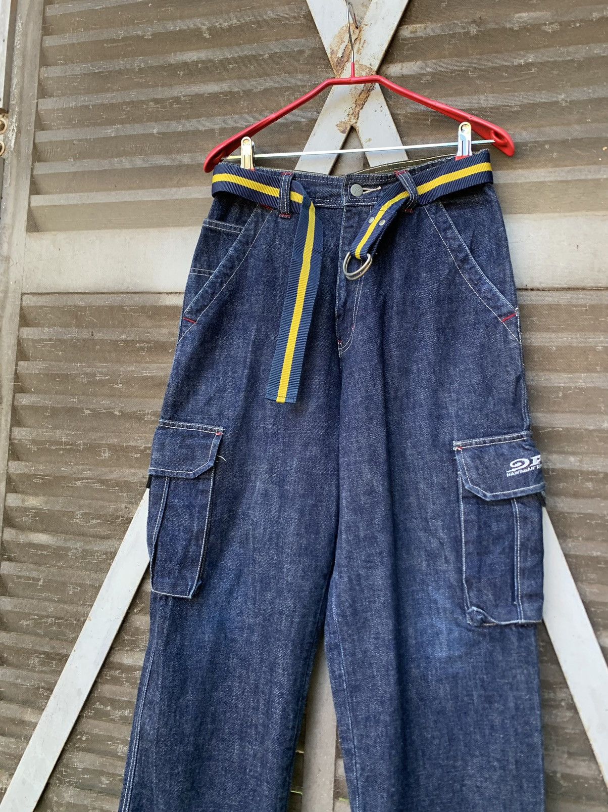 Vintage 👹Vintage Y2K Piko Hawaiian Longboard Baggy Denim Size US 29 - 7 Thumbnail