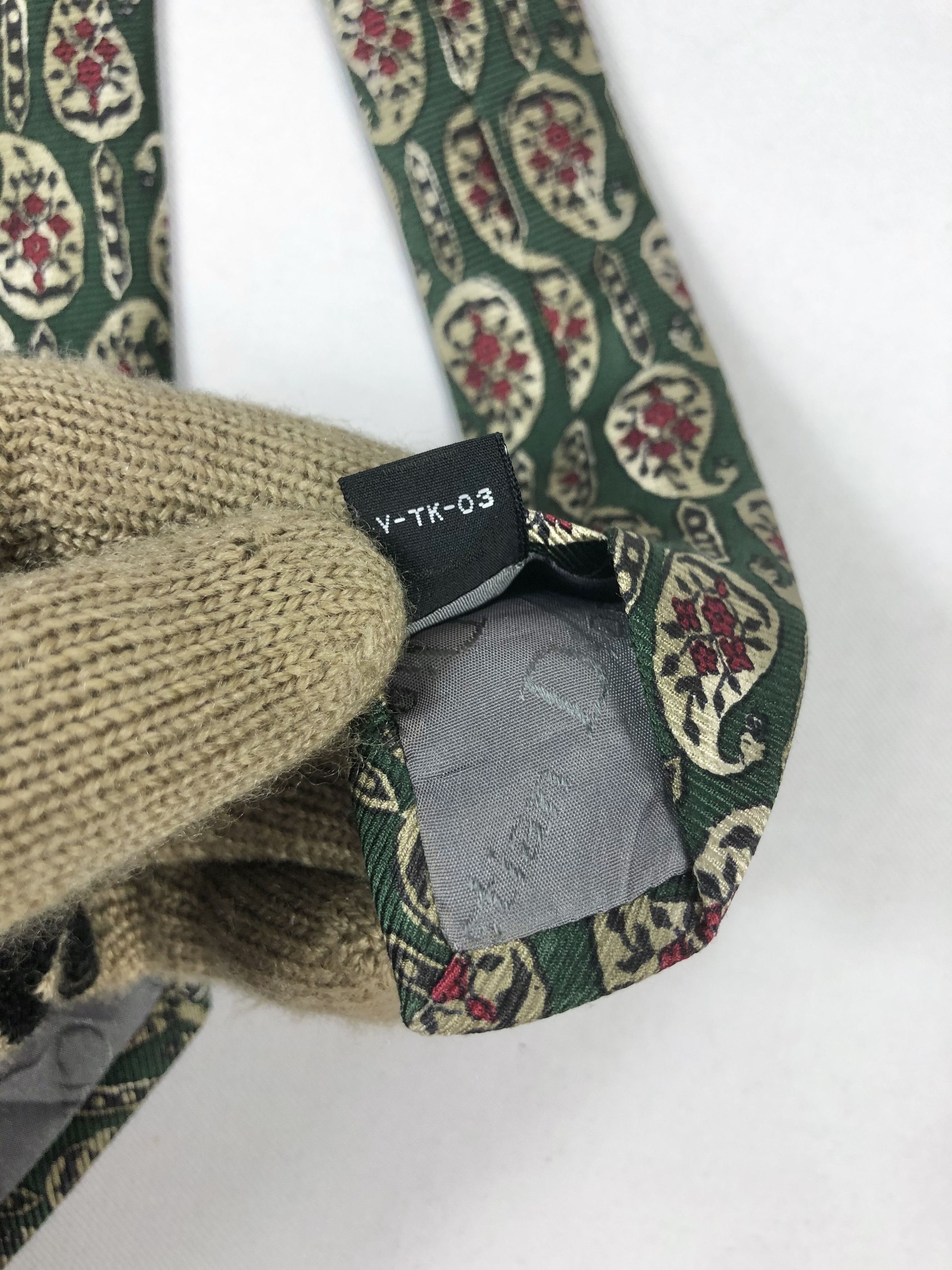 Christian Dior Monsieur Rare Vintage Christian Dior Monsieur Silk Tie Size ONE SIZE - 9 Thumbnail