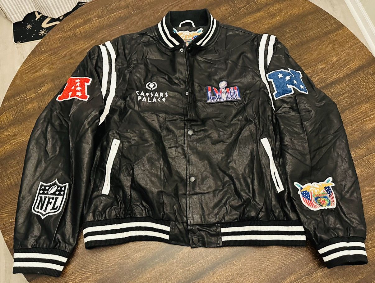 Jeff Hamilton Jeff Hamilton Superbowl LVlll Men’s Embroidered Jacket-2XL Size US XXL / EU 58 / 5 - 1 Thumbnail