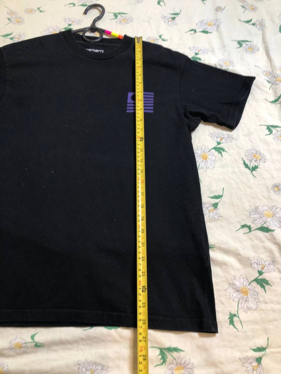 Carhartt Carhartt Black T-Shirt Streetwear big print logo Y2K Size US XS / EU 42 / 0 - 7 Thumbnail