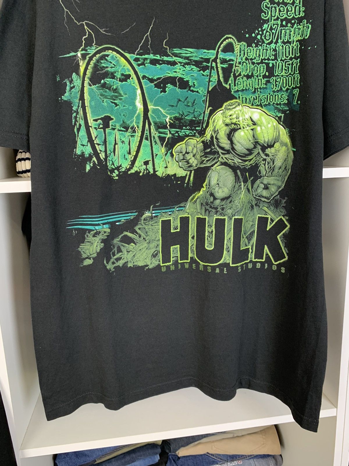 Marvel Comics × Universal Studios Vintage 2008 Hulk T-shirt Size US L / EU 52-54 / 3 - 12 Thumbnail