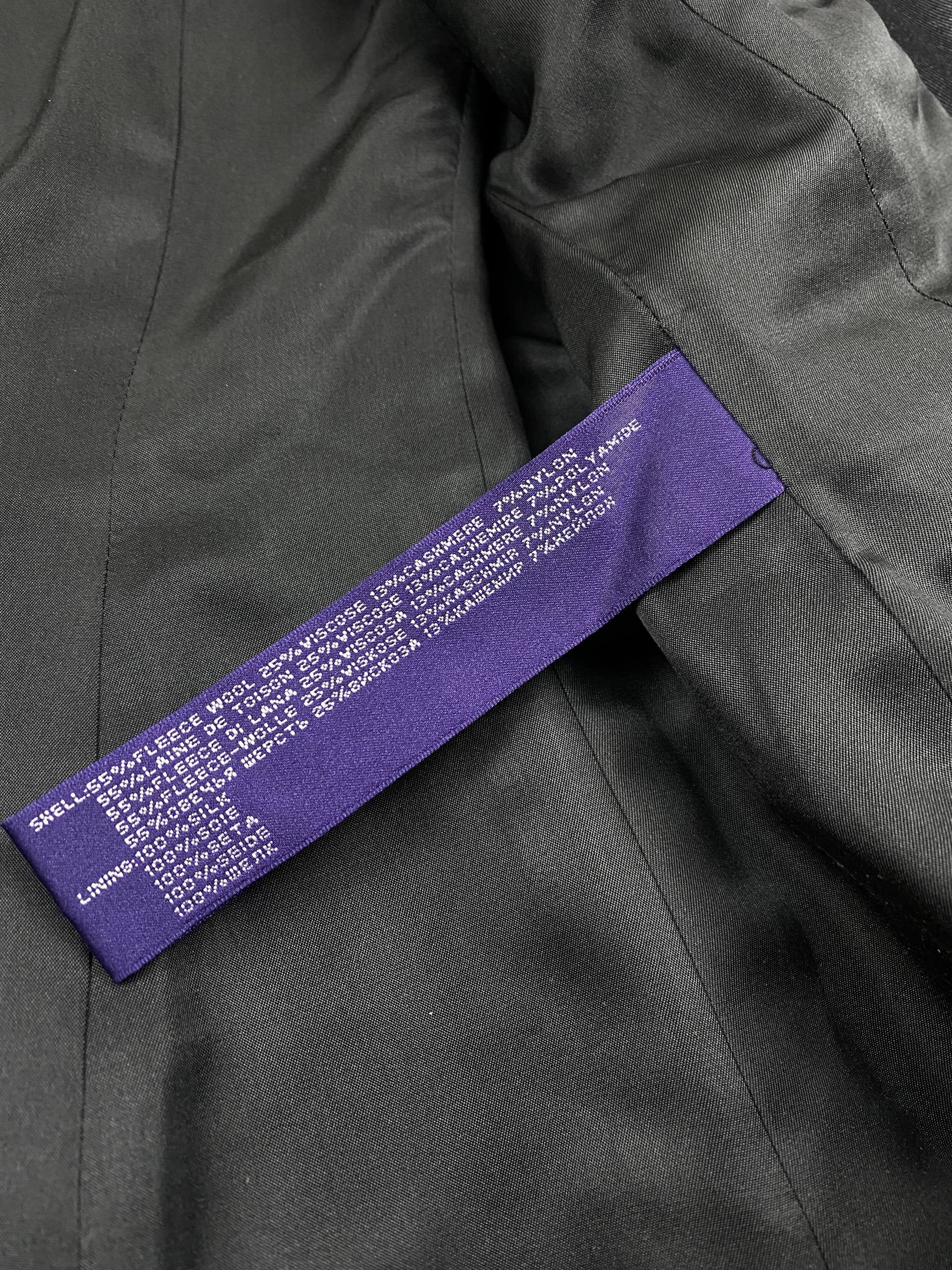 Polo Ralph Lauren Ralph Lauren Purple Label Glossy Style Blazer Jacket Size XS / US 0-2 / IT 36-38 - 16 Thumbnail