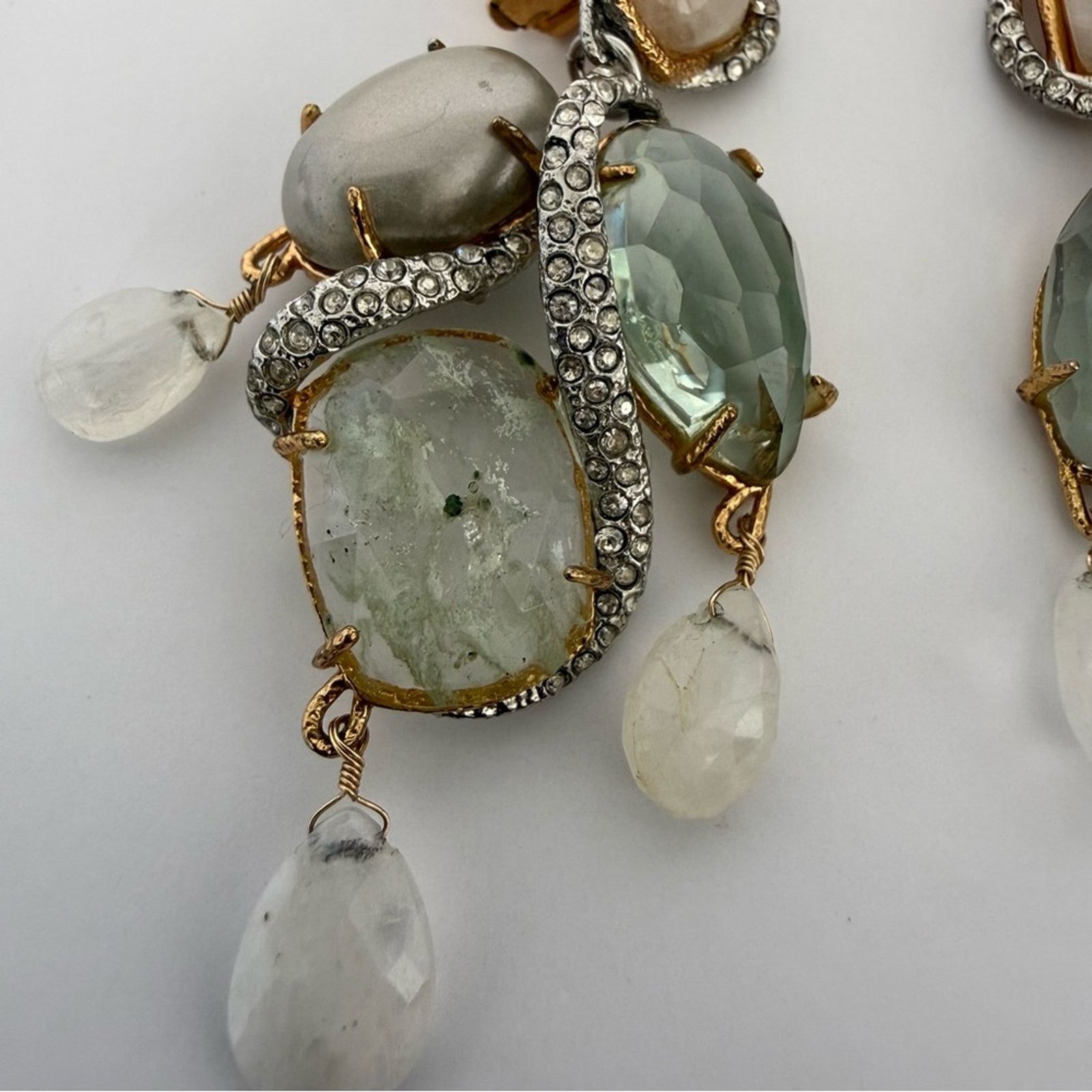 Alexis Bittar Alexis Bittar clip on earrings signed pyrite rock star Size ONE SIZE - 2 Thumbnail