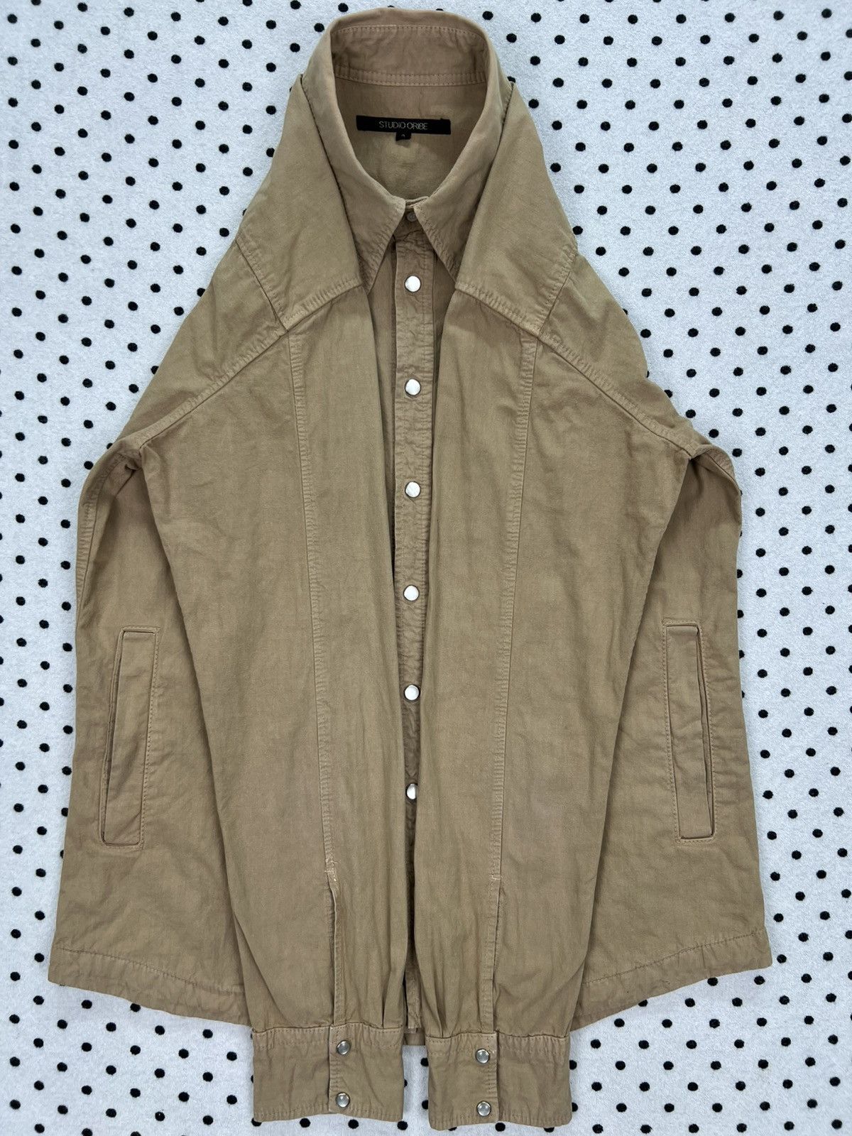 Japanese Brand Studio Oribe Shirt Jacket Size US S / EU 44-46 / 1 - 5 Thumbnail