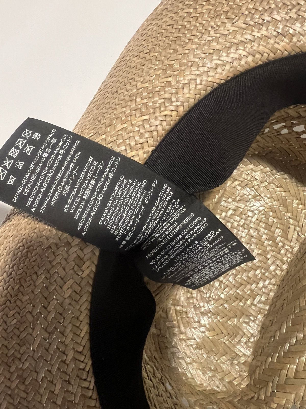 Saint Laurent Paris Saint Laurent straw hat. S. $895 Size ONE SIZE - 9 Thumbnail