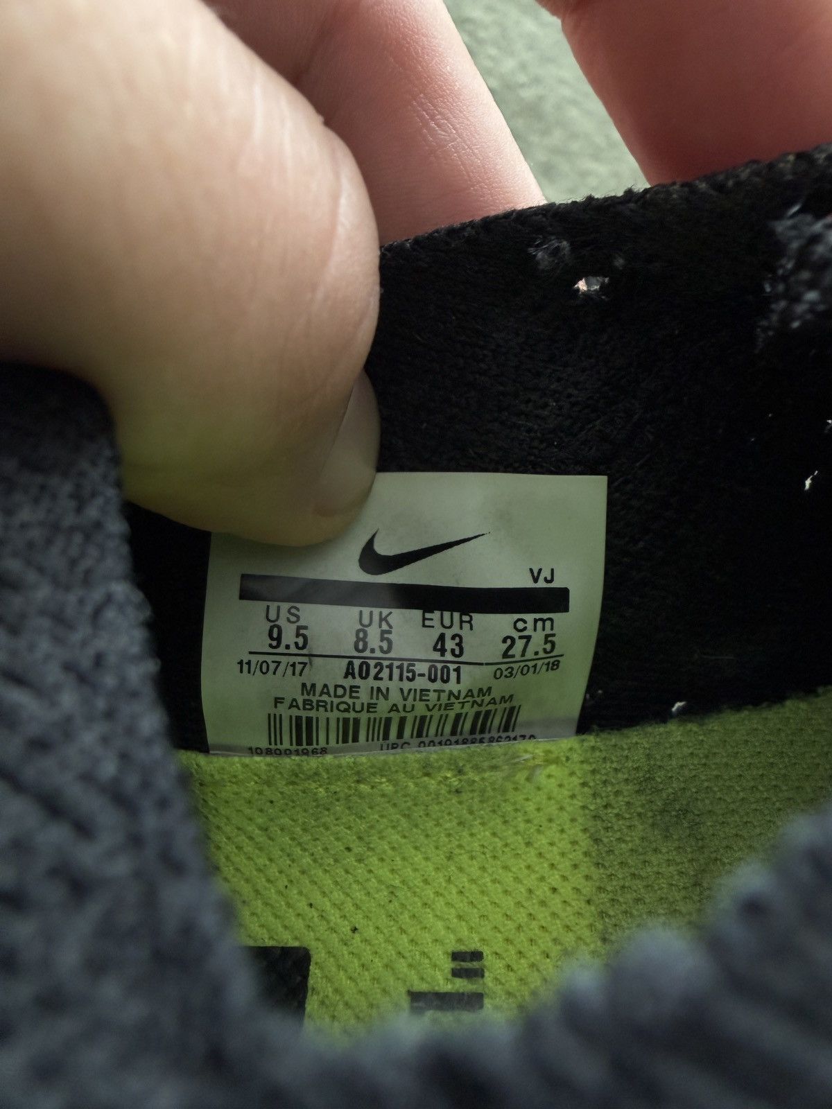 Nike × Off-White OFF WHITE X NIKE MERCURIAL ZOOMFLY Size US 9.5 / EU 42-43 - 6 Thumbnail