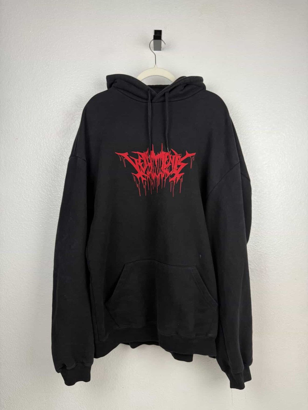 Vetements Vetements AW17 Rammstein Hoodie | Grailed