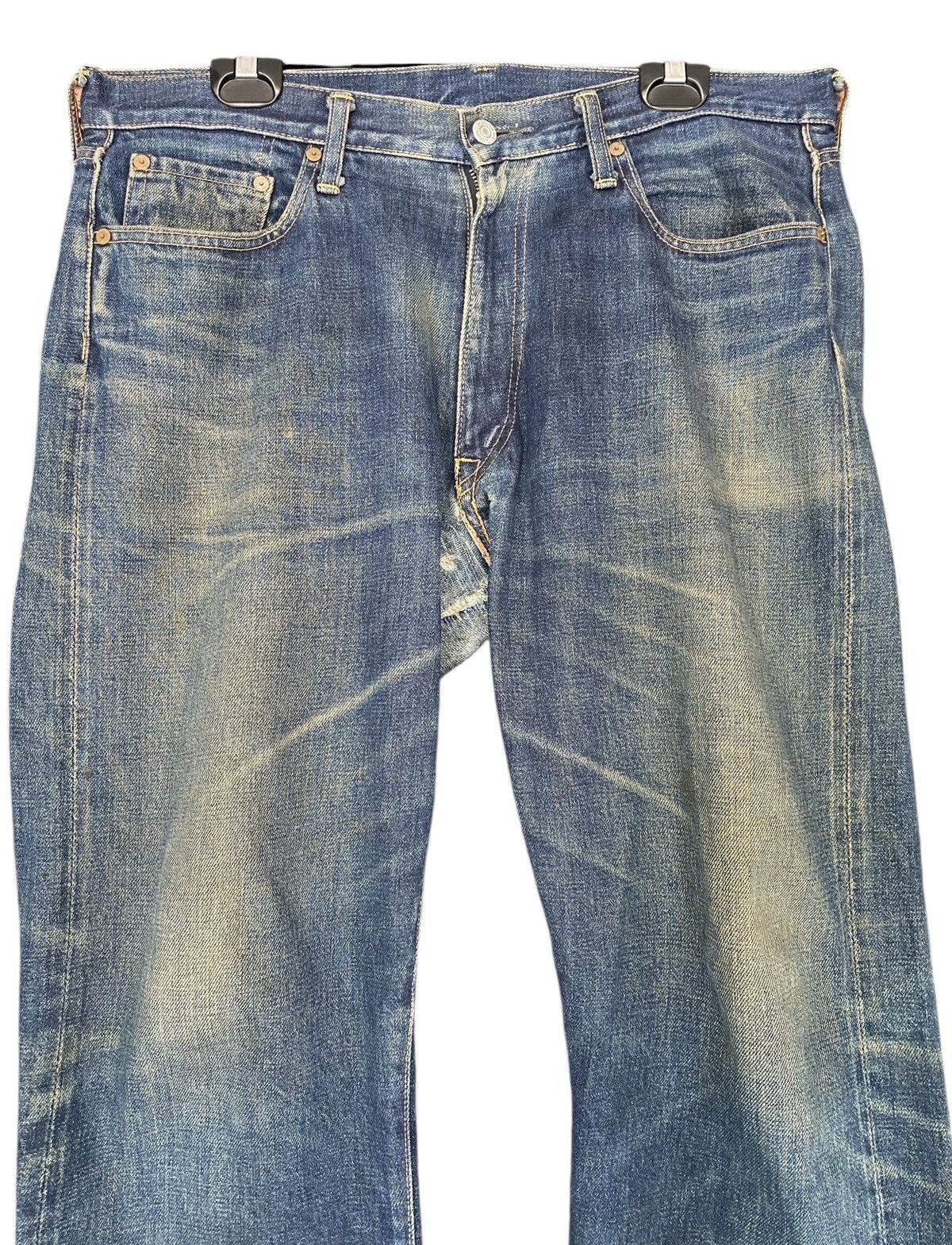 Denime Vintage🔥DENIME Selvage Aging Redline Jean W36 Size US 36 / EU 52 - 2 Thumbnail
