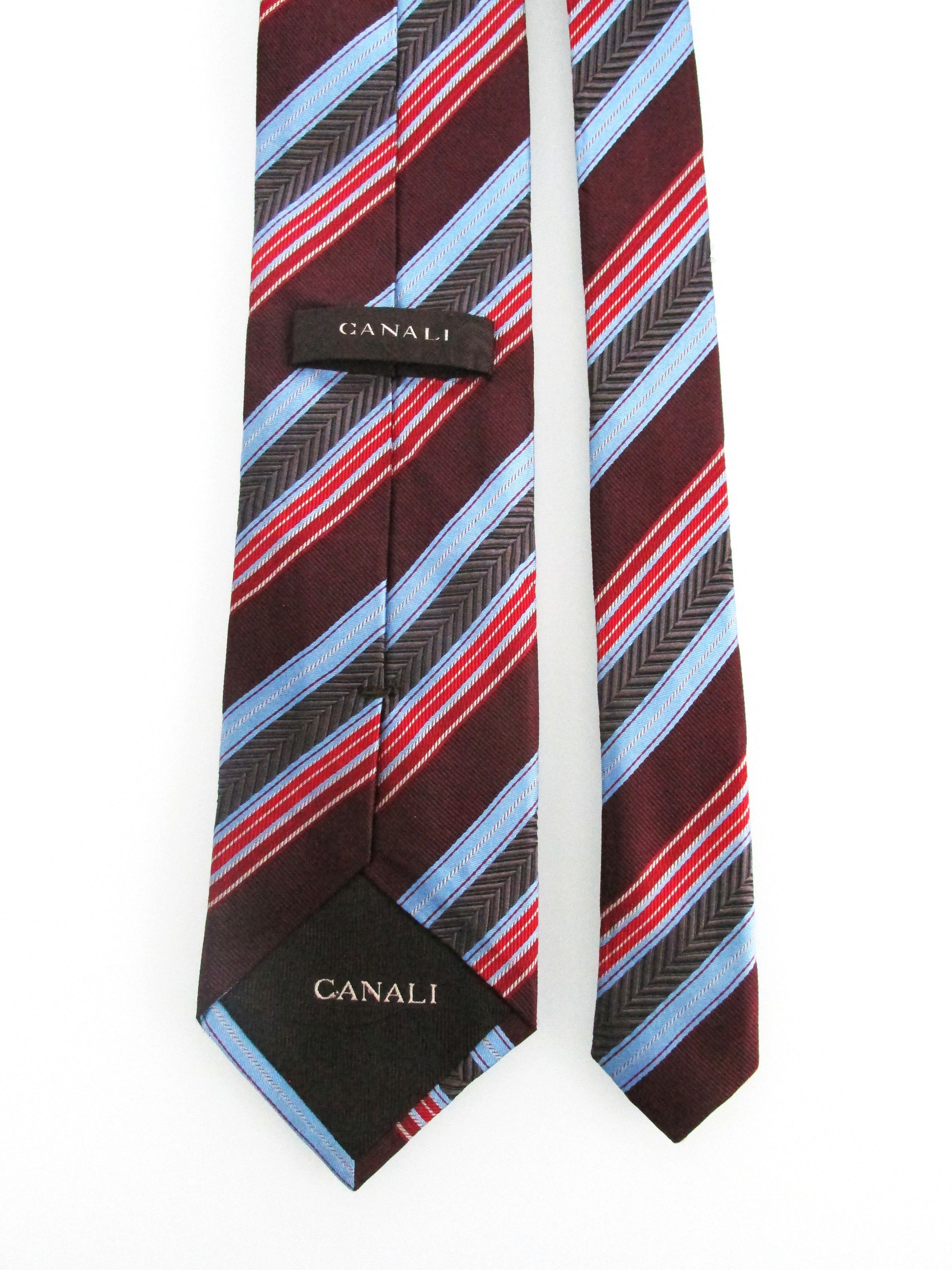 Canali Canali Men's Silk Tie Size ONE SIZE - 4 Thumbnail