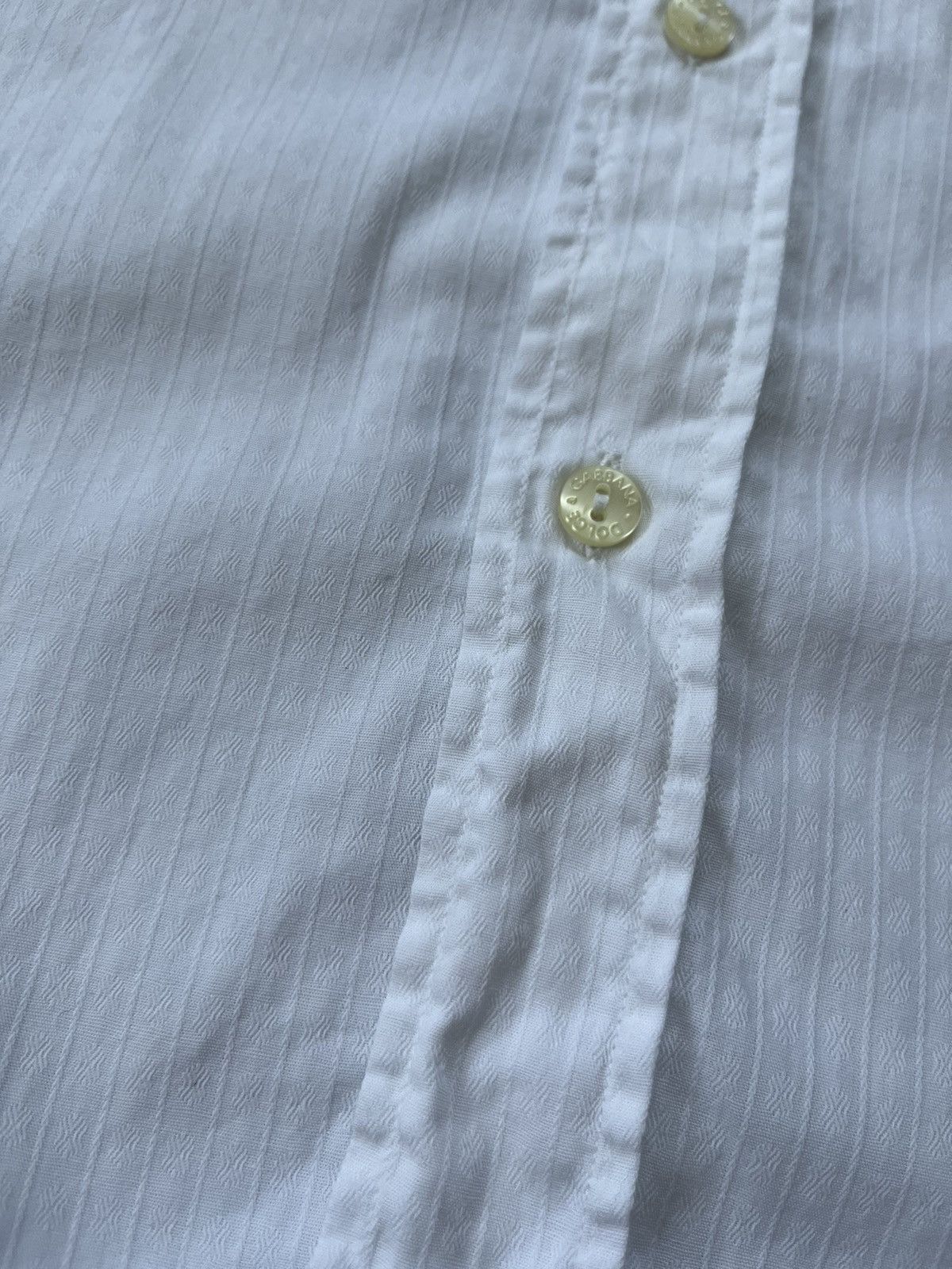 Dolce & Gabbana Dolce & Gabbana Cufflinks White Shirt Longsleeve 40/15 3/4 Size US M / EU 48-50 / 2 - 5 Thumbnail