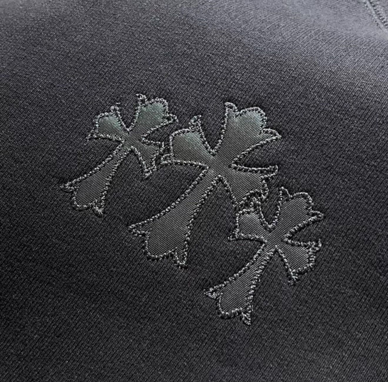 Chrome Hearts chrome hearts black cross embroidered sweatshirt Size US L / EU 52-54 / 3 - 5 Thumbnail