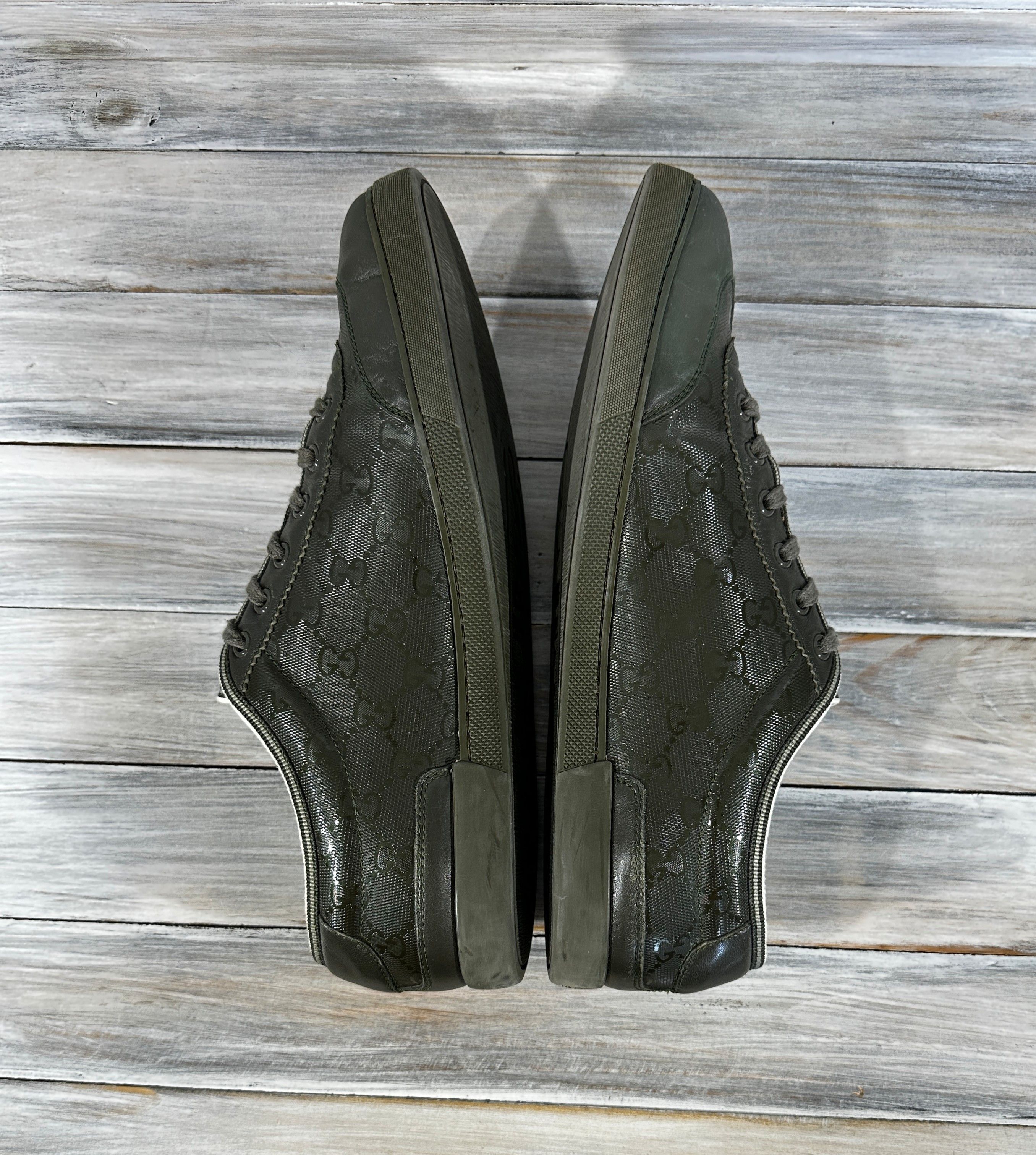 Gucci Gucci GG Monogram Men's Leather Sneakers MadeInItaly Luxury Size US 9.5 / EU 42-43 - 8 Thumbnail