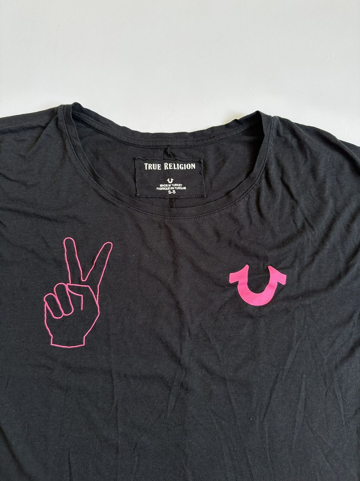True Religion True Religion USA T Shirt Big Logo Y2k Rap Tees Japanese Size S / US 4 / IT 40 - 3 Thumbnail
