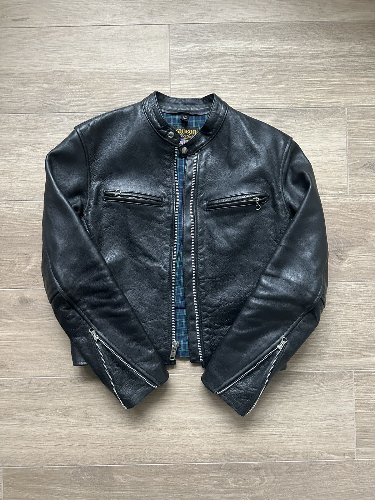 VANSON COMET シングルライダース comet-50s-style-leather-biker-