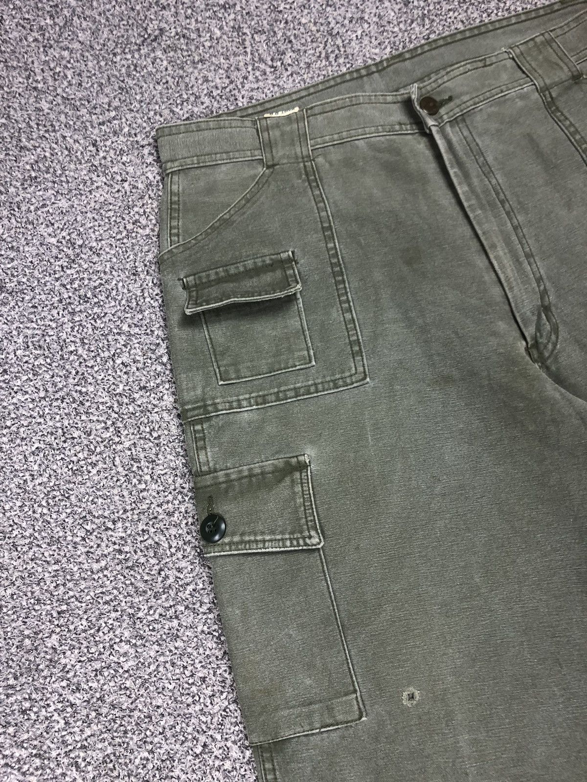 Japanese Brand Vintage Faded Japanese Brands Army Cargopants Size US 34 / EU 50 - 4 Thumbnail