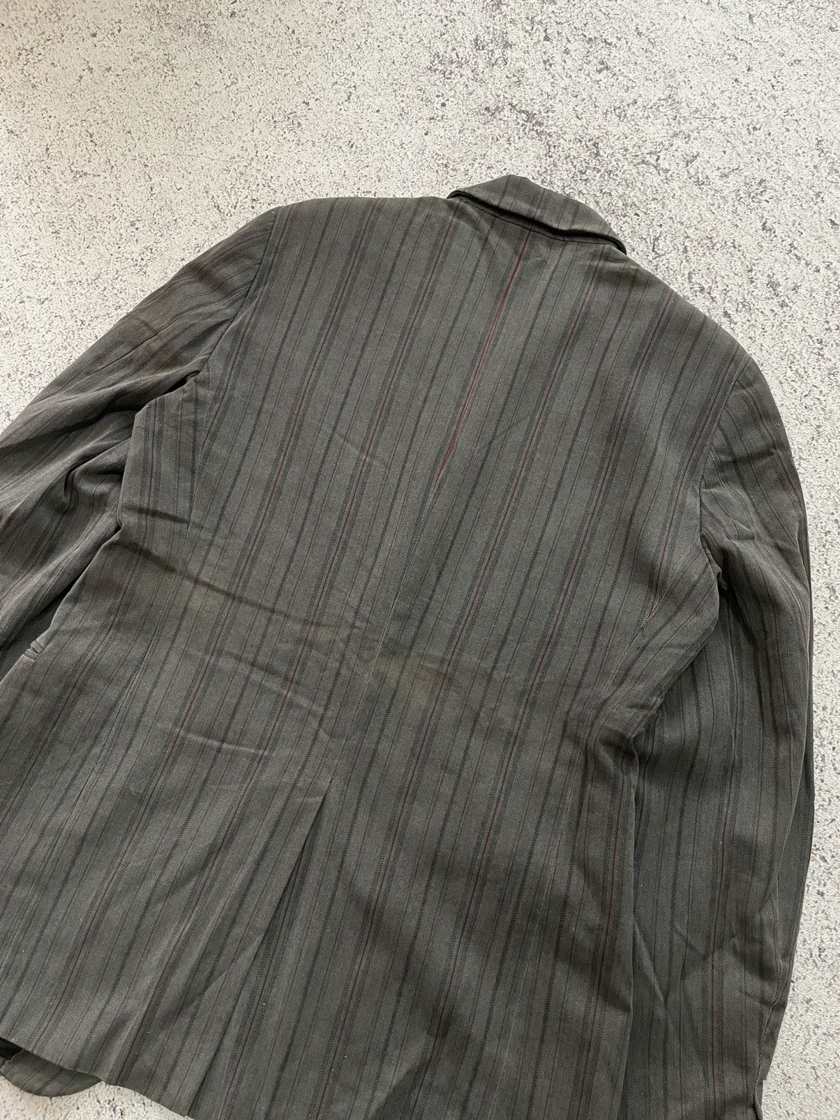 Just Cavalli Roberto Cavalli Just Cavalli Pin Stripe Blazer Suits Jacket Size 40R - 4 Thumbnail