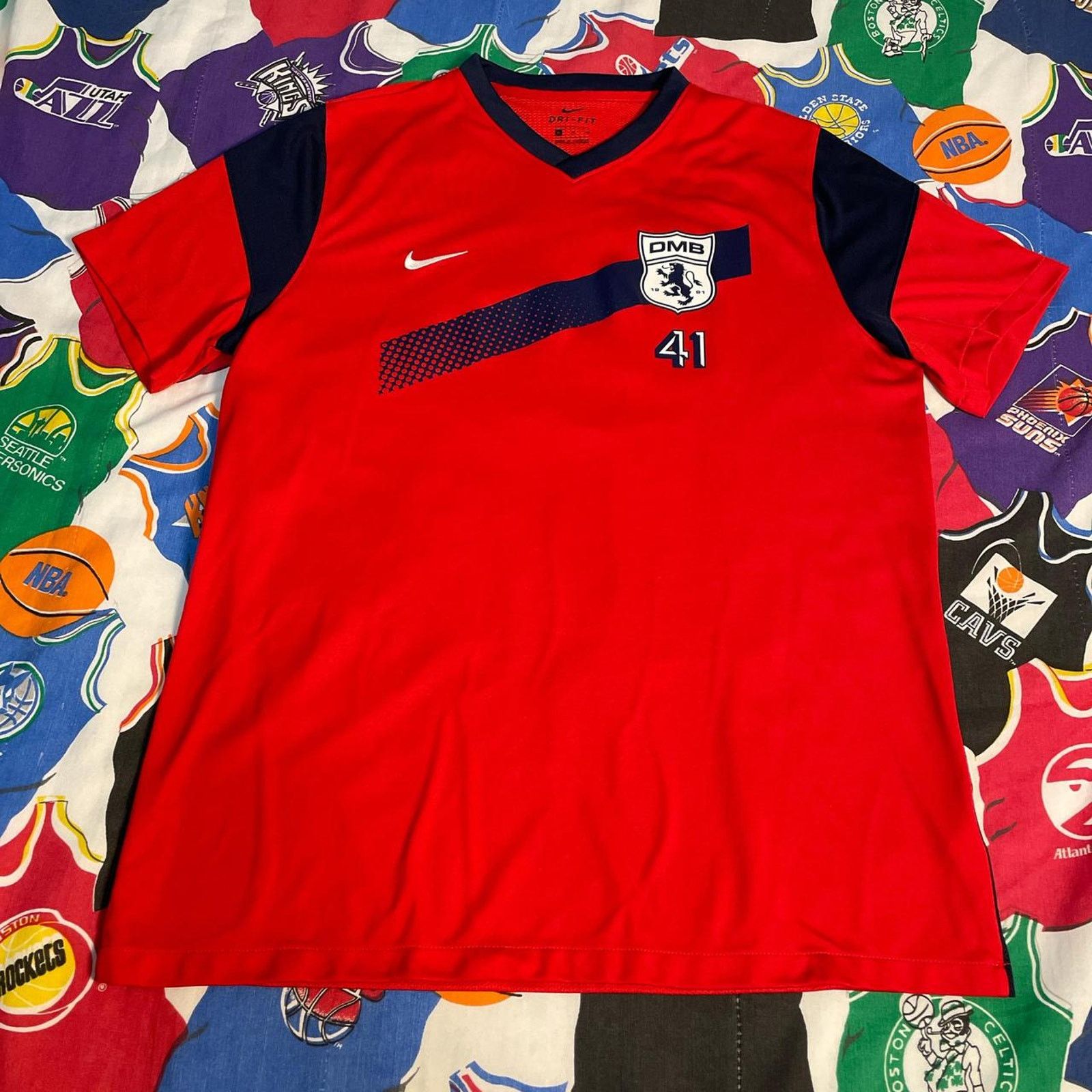 Nike Nike Dave Matthews Band DMB Soccer Carter Beauford Jersey Size US XL / EU 56 / 4 - 1 Thumbnail