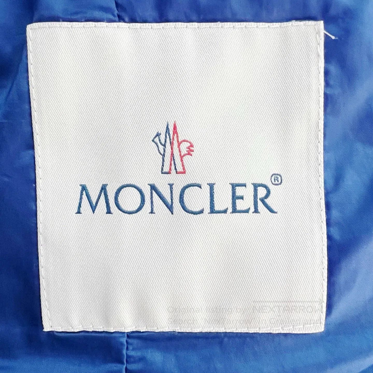 Moncler Moncler Blue Lightweight Short Down Jacket. Size XS / US 0-2 / IT 36-38 - 6 Thumbnail