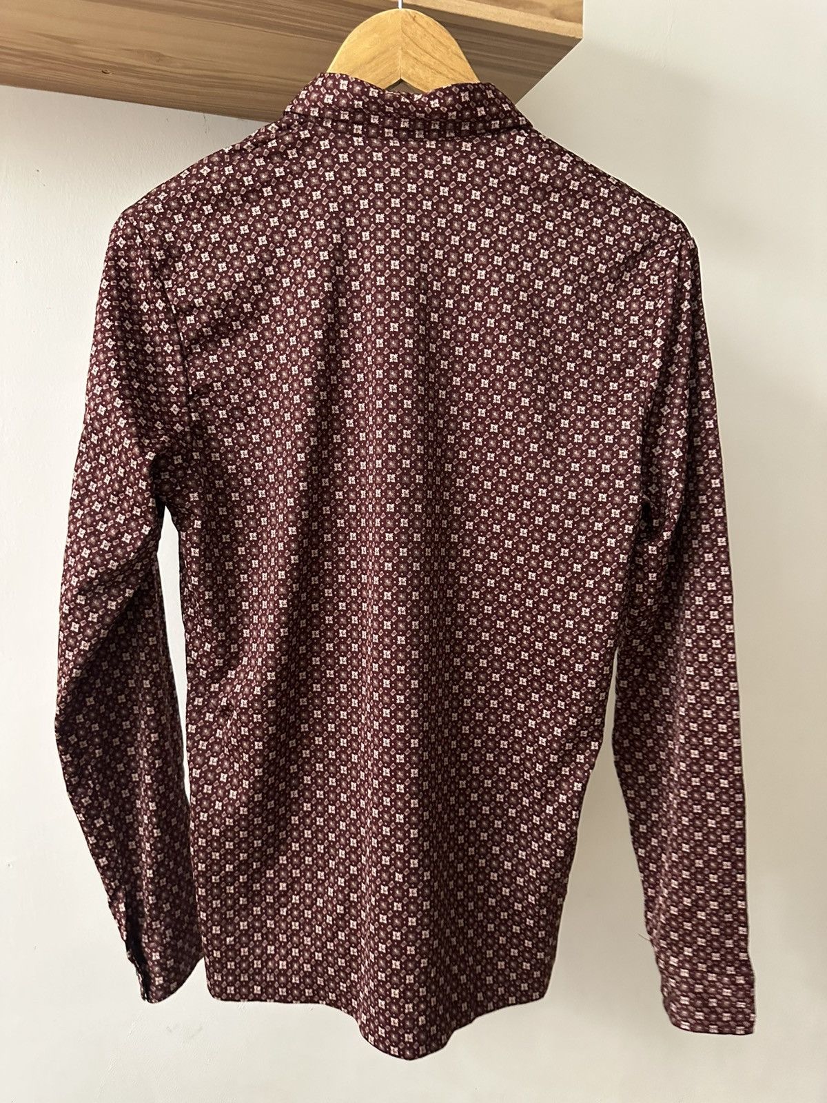Japanese Brand × Tornado Mart Tornado Mart Maroon Floral Button Up Size US M / EU 48-50 / 2 - 8 Thumbnail