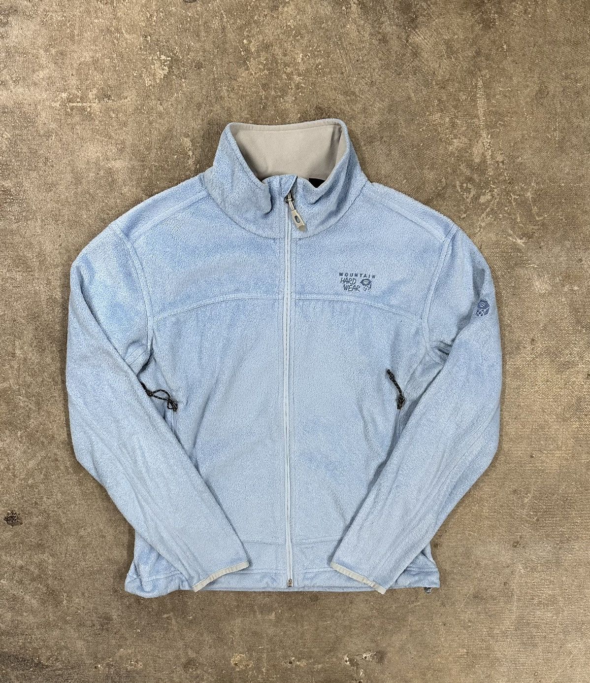 Mountain Hardwear Crazy Y2K Mountain Hardwear Baby Blue Fleece Jacket Size M / US 6-8 / IT 42-44 - 1 Thumbnail