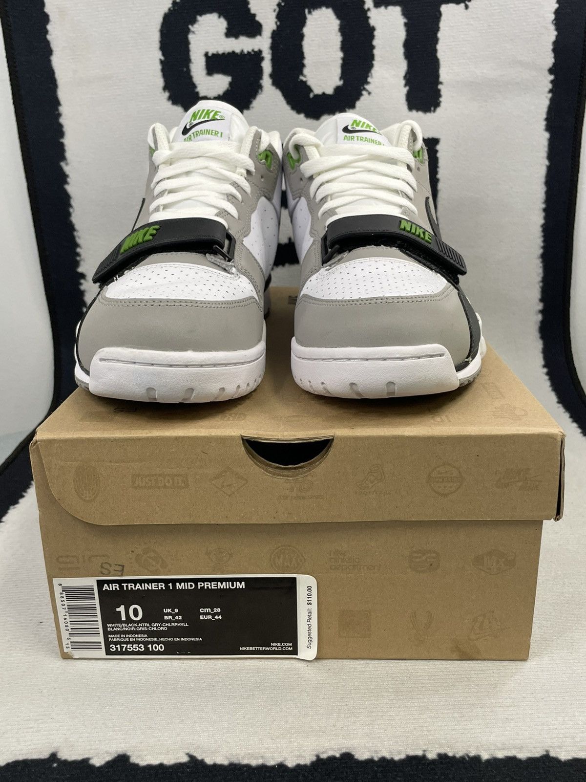 Nike Nike Air Trainer 1 Mid Premium Chlorophyll 2008 Men Size 10 Size US 10 / EU 43 - 5 Thumbnail