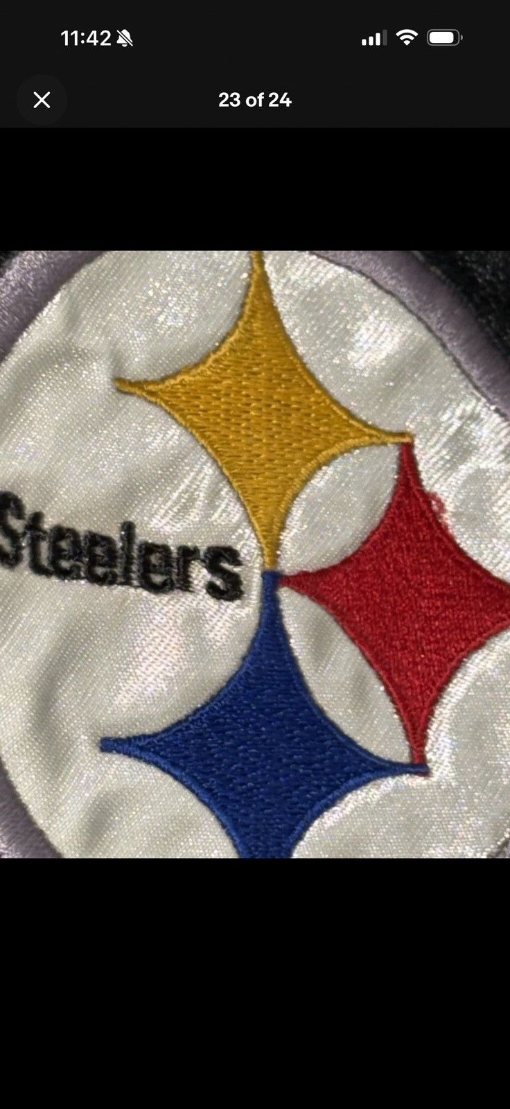 NFL NFL Football Pro Player Pittsburgh Steelers Jacket XXL Size US XXL / EU 58 / 5 - 12 Thumbnail