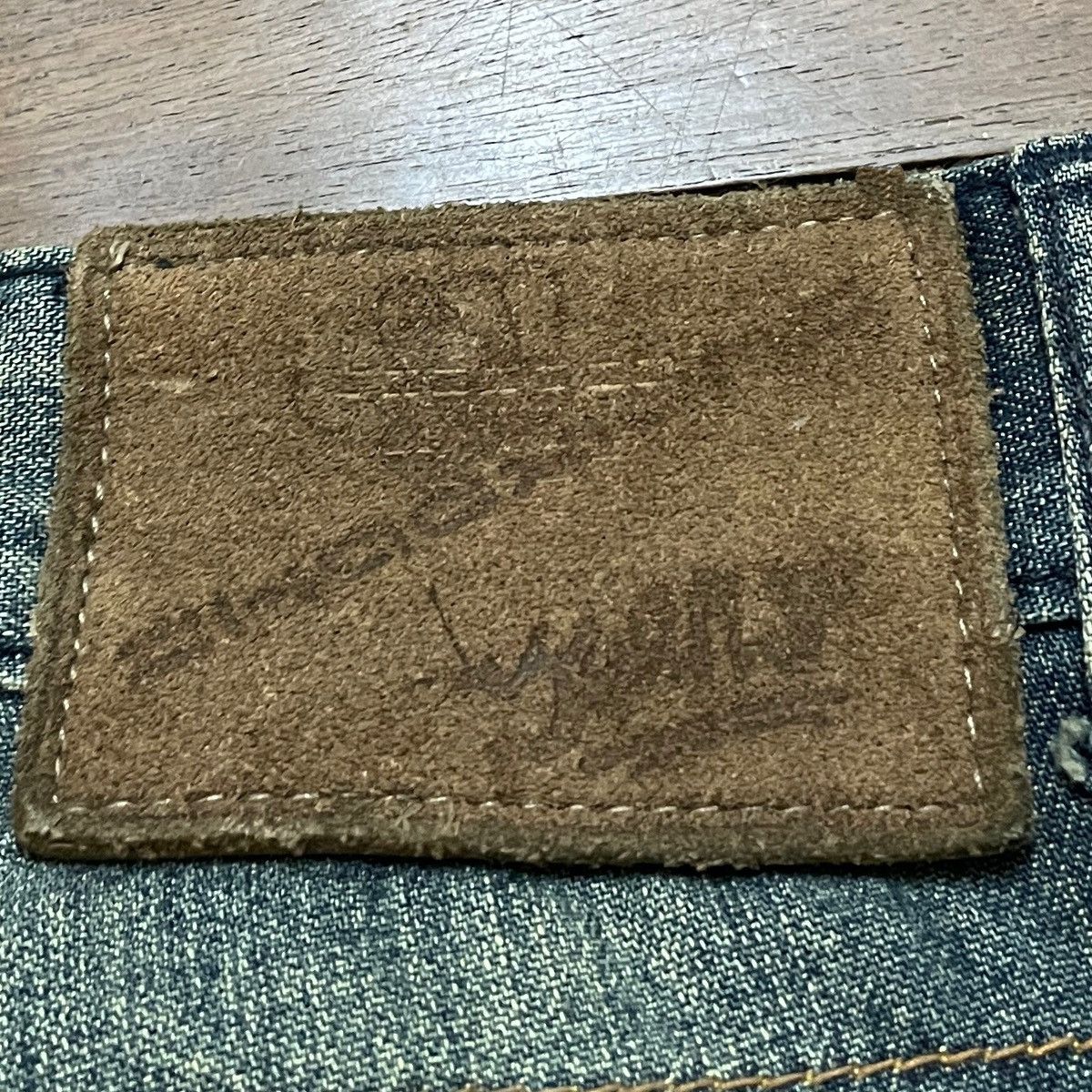 14th Addiction Rare Vintage Brand Ehaoxiang Tactical Flared Jeans 2000s Size US 28 / EU 44 - 9 Thumbnail
