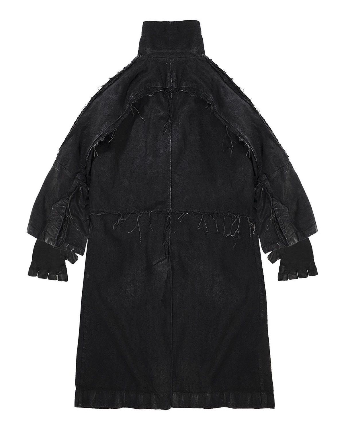 SHINE LUXURY ICARUS LAYERED KILLER TRENCH COAT Size US XS / EU 42 / 0 - 2 Thumbnail
