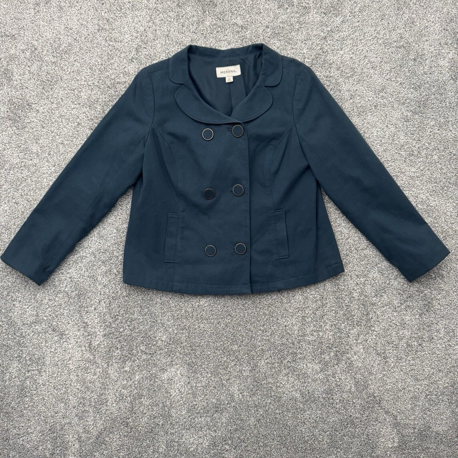Merona Merona Jacket Womens Medium Double Breasted Office Preppy Size M / US 6-8 / IT 42-44 - 1 Thumbnail