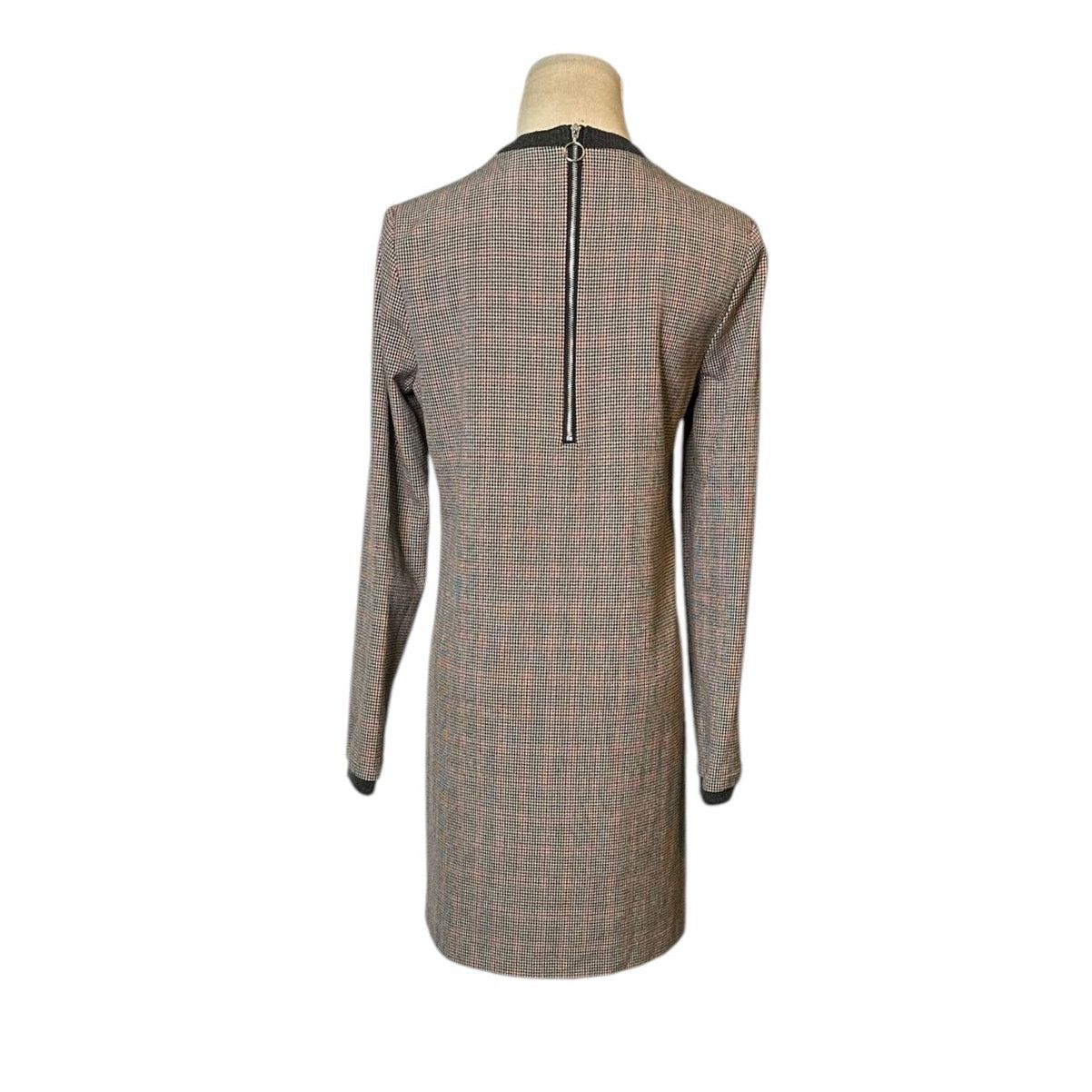 Zara Zara houndstooth long sleeves sheath mini dress size Small Size M / US 6-8 / IT 42-44 - 12 Thumbnail