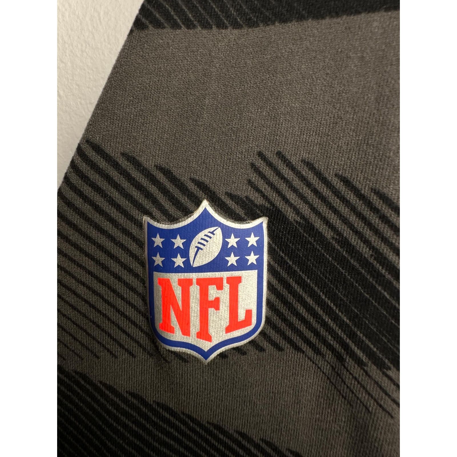 Nike The Nike Tee x NFL Baltimore Ravens Hoodie Gray/Black Mens L Size US L / EU 52-54 / 3 - 3 Thumbnail