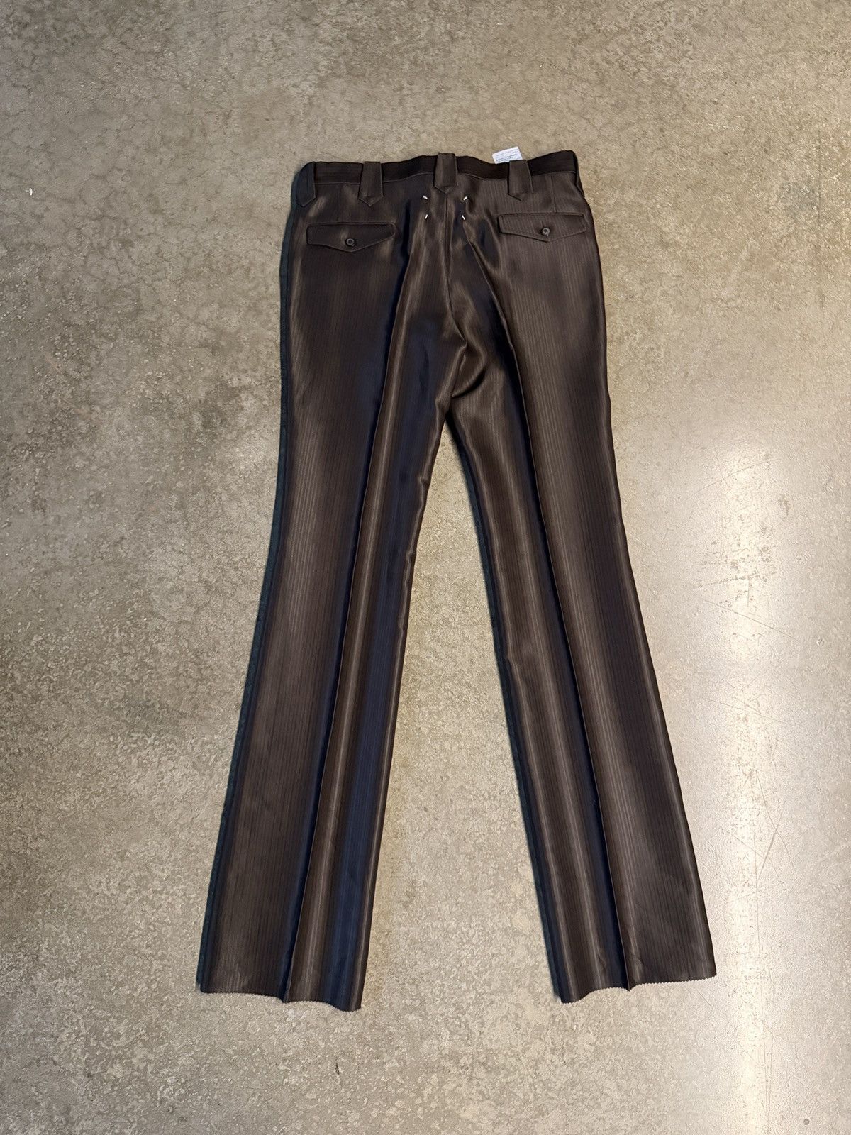 Maison Margiela Maison Margiela Brown Wool Trousers Made In Italy 34/36waist Size 52R - 6 Thumbnail