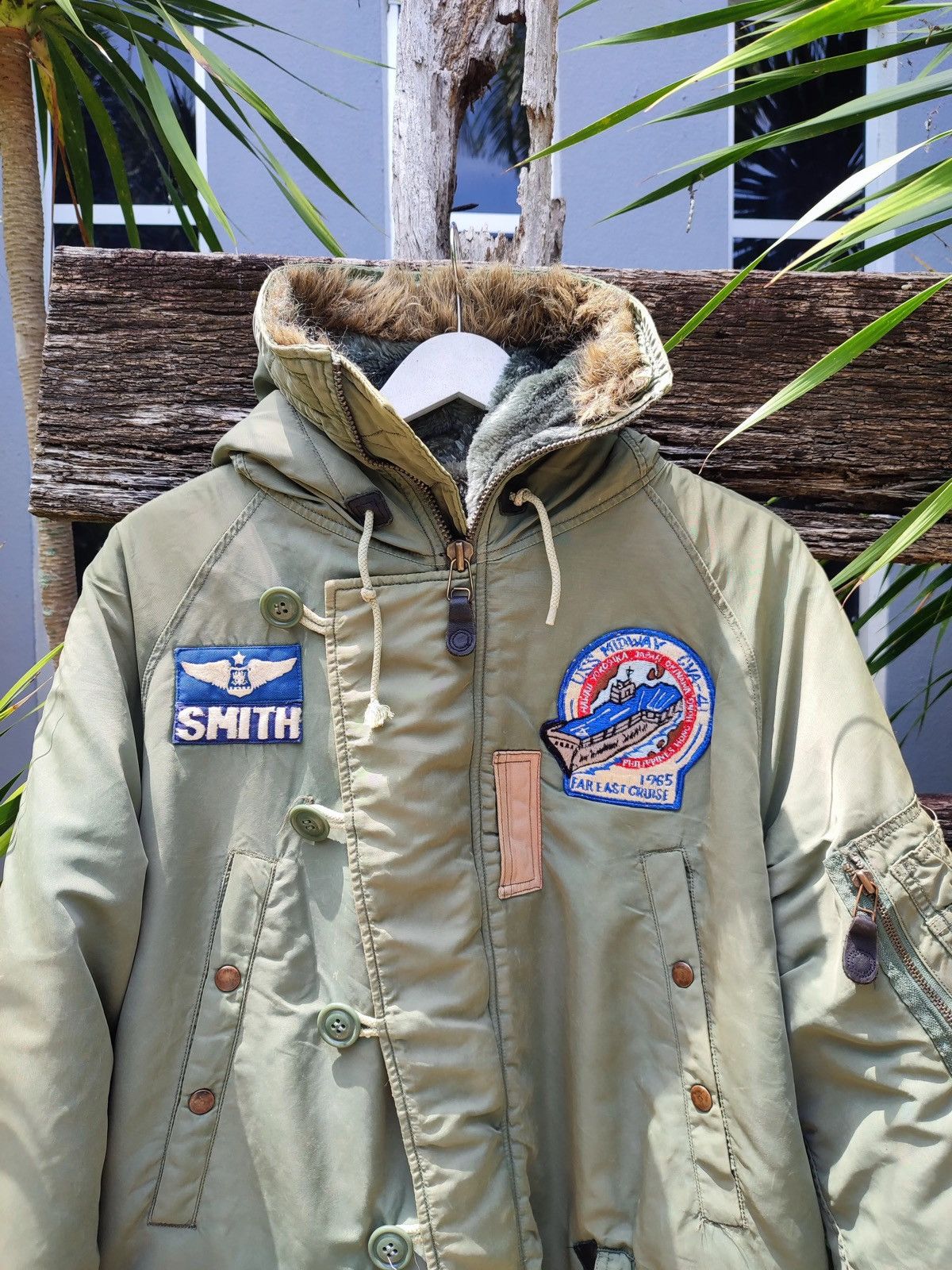 Vintage Vintage USAF N-3B Style Snorkel Parka Bomber Jacket Size US M / EU 48-50 / 2 - 2 Thumbnail