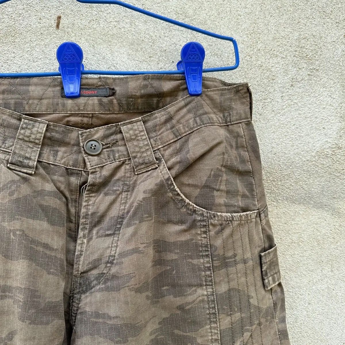 Full Count & Co. RARE‼️1990’s FULLCOUNT 💥UTILITY CAMO TALON ZIPPER LEG PANTS Size US 30 / EU 46 - 4 Thumbnail
