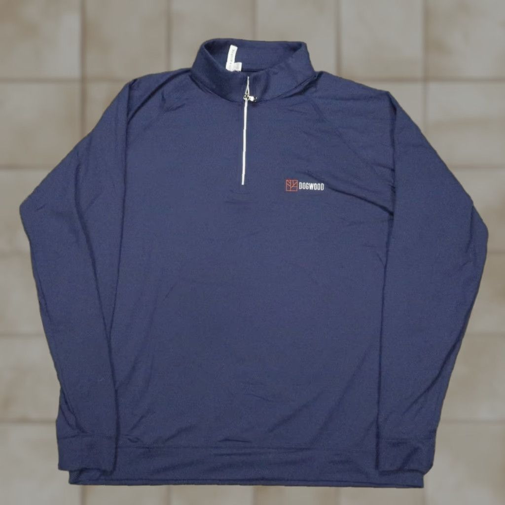 Vintage Holderness & Bourne Pullover Men Large The Westland Performance 1/4 Zip Dogwood Blue Size US L / EU 52-54 / 3 - 1 Thumbnail