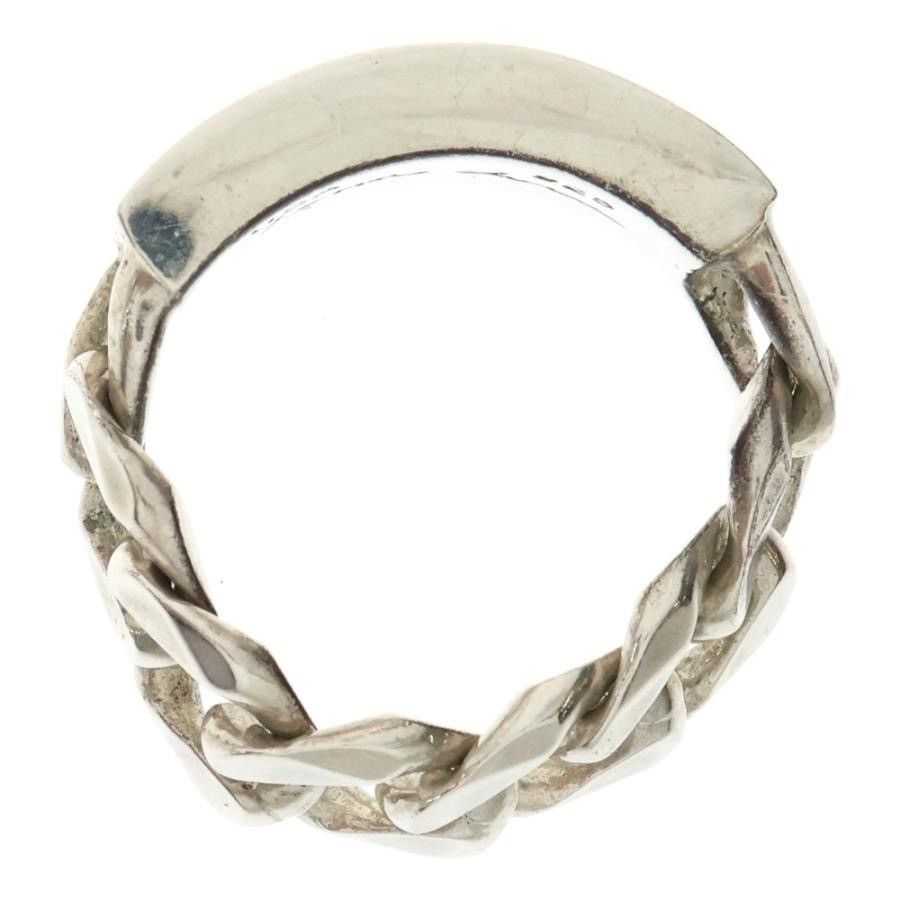 Tenderloin TENDERLOIN T-I.D.RING ID Ring with Chain, Silver 23 Size ONE SIZE - 6 Thumbnail