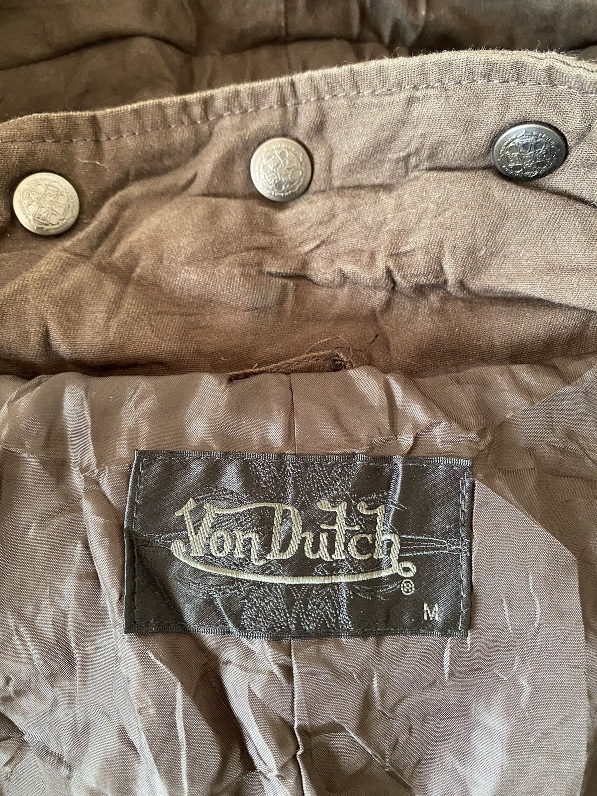 GOSTAR DE FUGA × If Six Was Nine × Von Dutch Von Dutch Multi Pocket Jacket Hooded Bono Style Size US M / EU 48-50 / 2 - 23 Thumbnail