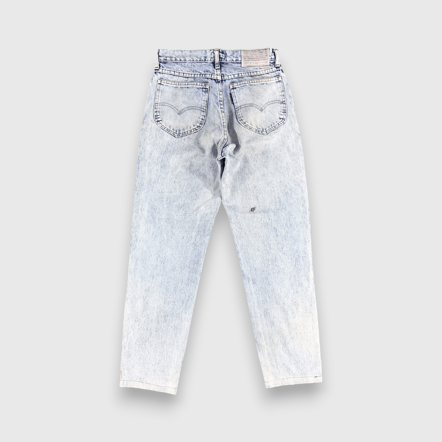 Levi's 90s Vintage Light Wash Levis Jeans-J1784 Size US 28 / EU 44 - 2 Thumbnail