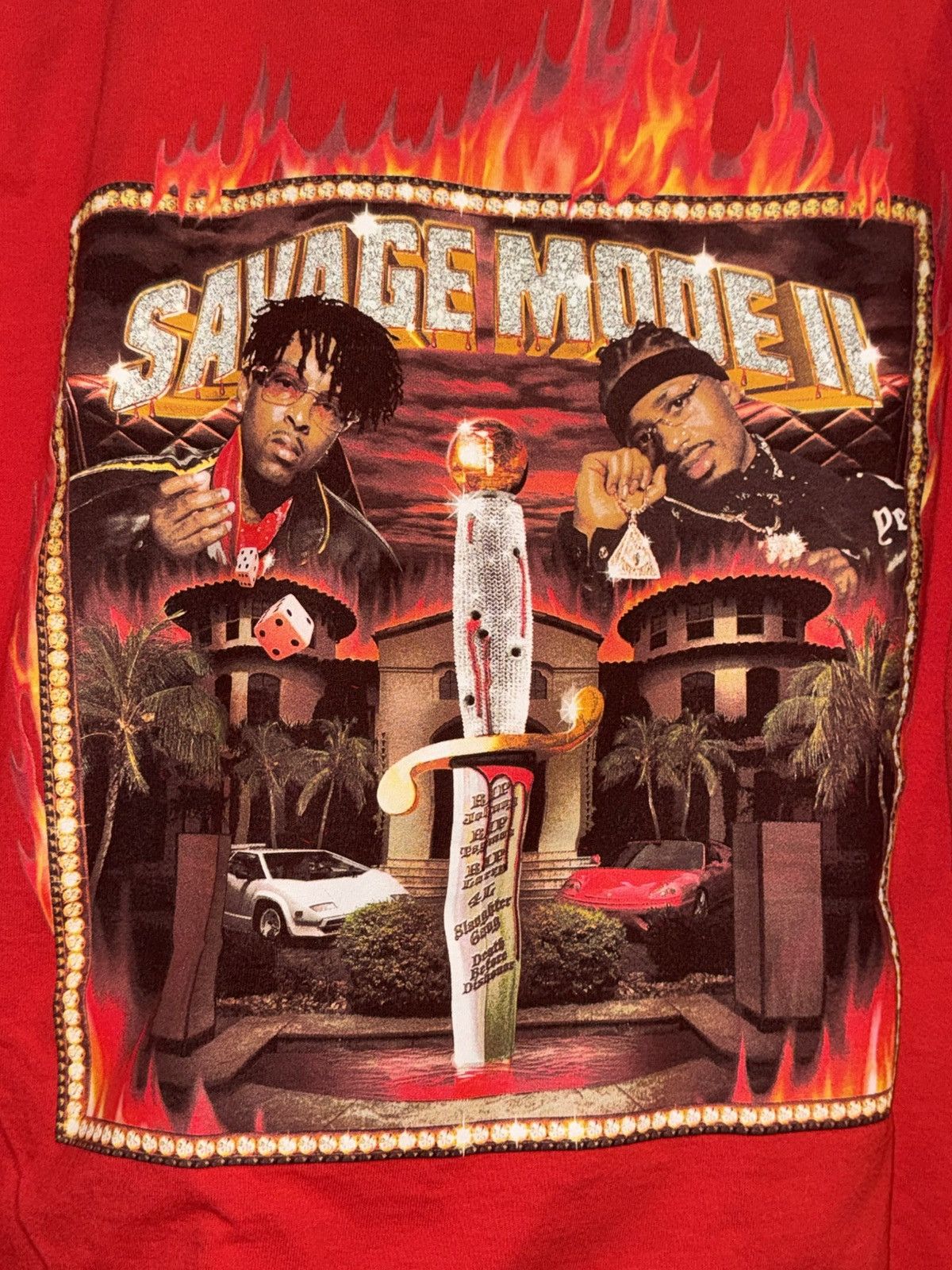 21 Savage 21 Savage Savage Mode II Tee Size US XXL / EU 58 / 5 - 3 Thumbnail