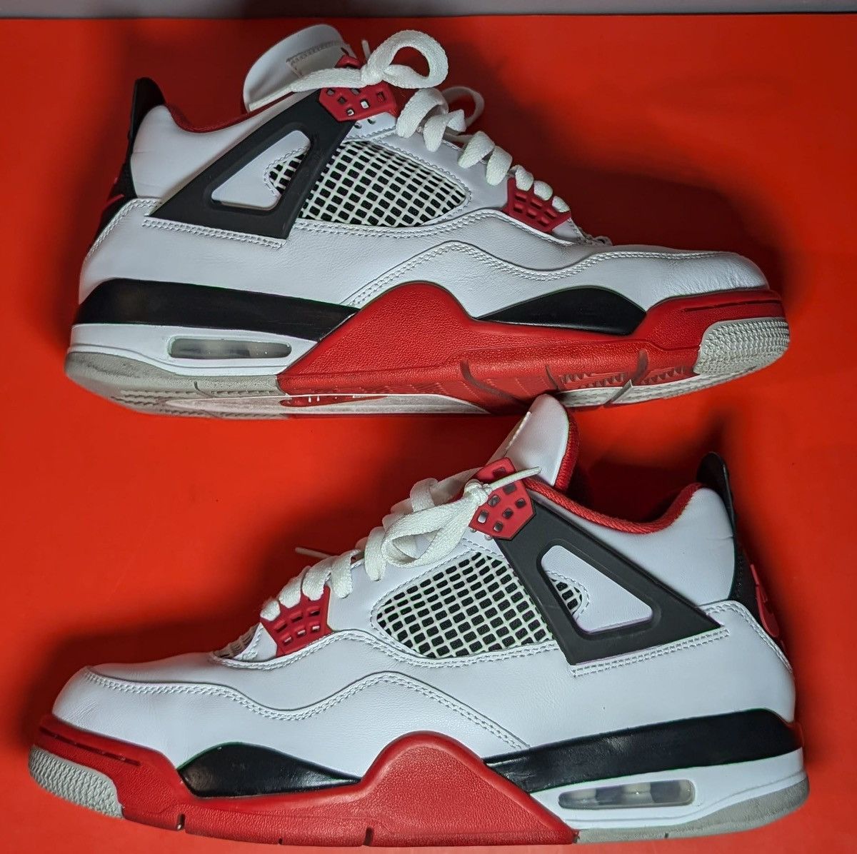 Jordan Brand Size 10 - Jordan 4 Retro OG Fire Red Size US 10 / EU 43 - 3 Thumbnail