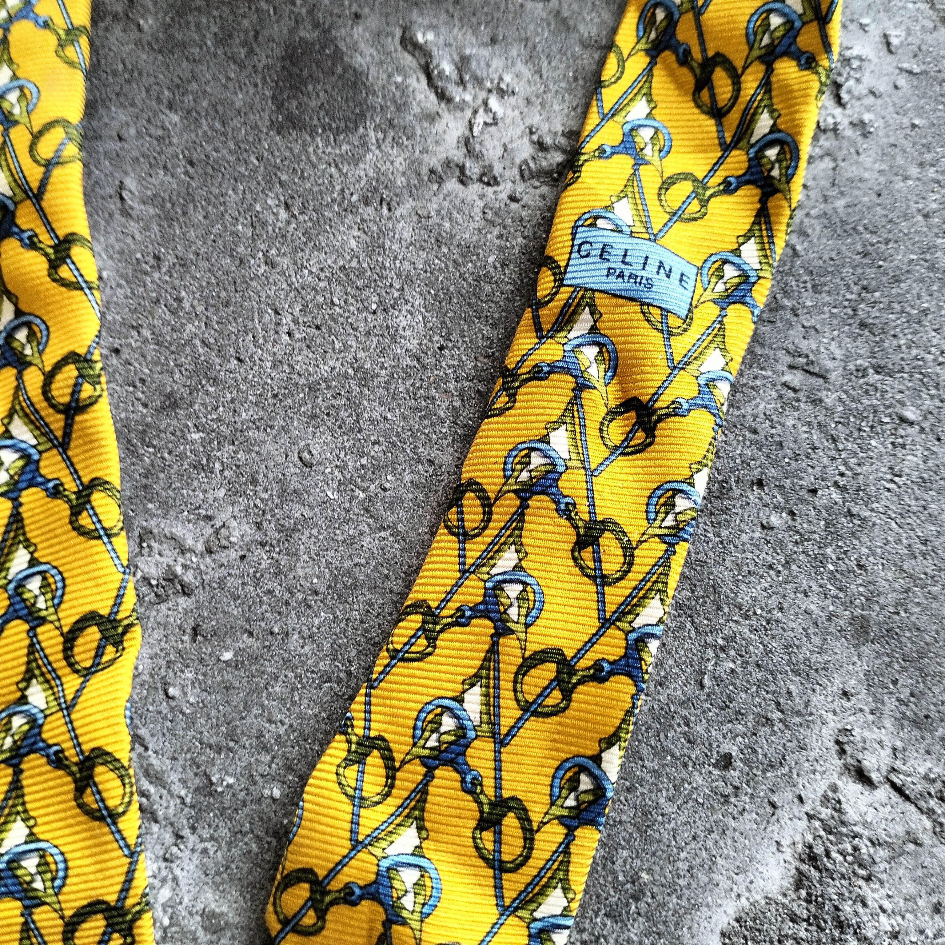 Celine × Gucci BUNDLE TIES VINTAGE GUCCI AND CELINE Size ONE SIZE - 2 Thumbnail